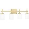 Quoizel Wilburn Bath 4 Light Led Satin Brass. WLB8631Y - alternate 2